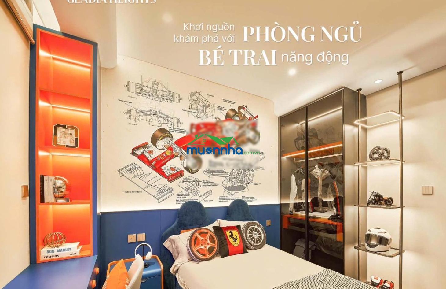 Căn hộ gladia height - khang điển & keppel - mặt tiền vành đai 2 và metro số 6 - giá 83 tr/m2 - 2