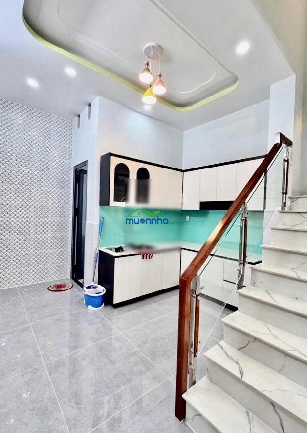 Hẻm 6m thông - nhà 4 tầng mới đẹp 52m(4x13) - sát chợ gò xoài chủ ngộp - 5.9 tỷ tl - 4