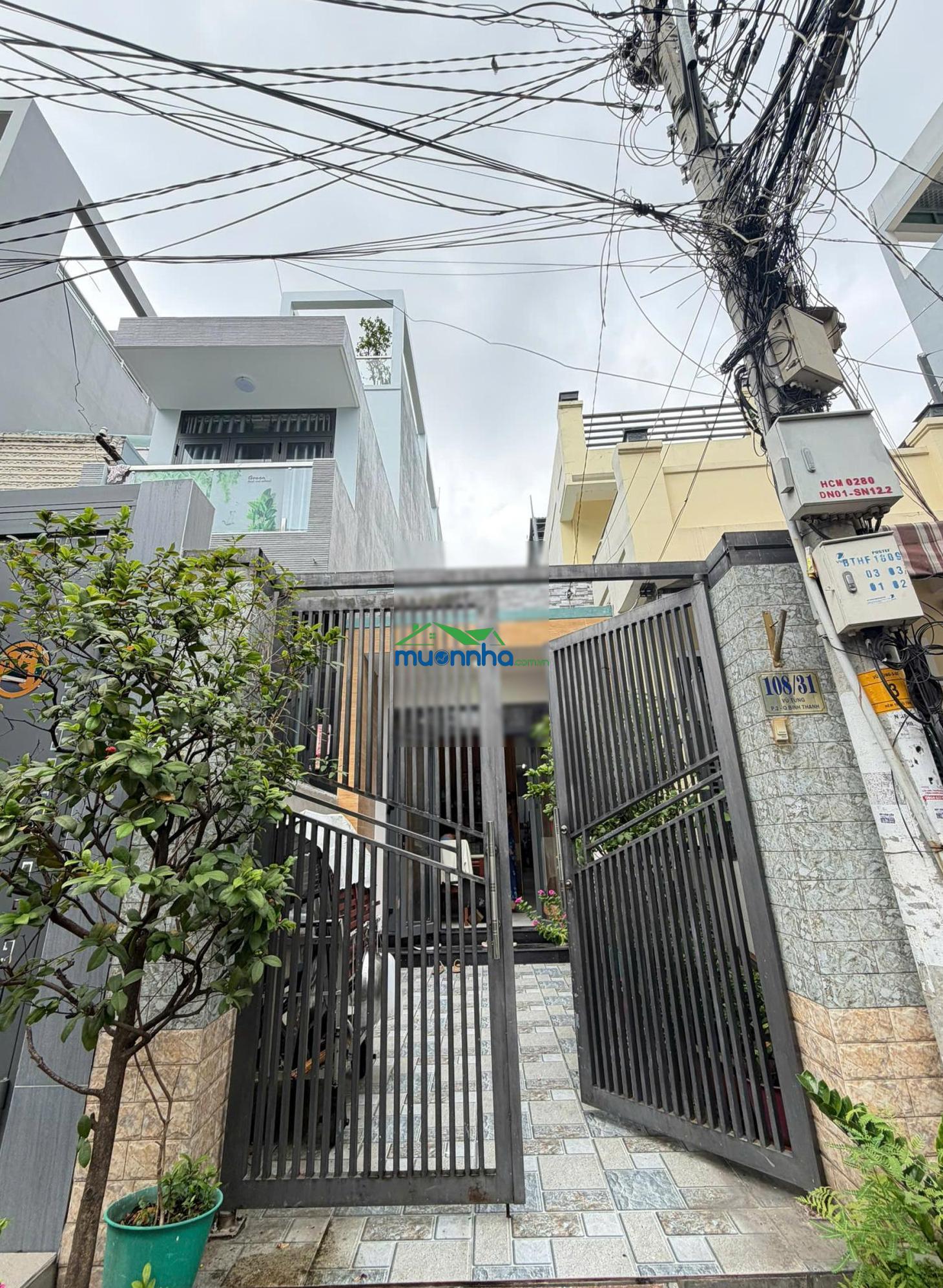 Bán nhà hẻm xe hơi sát mặt tiền ngay chợ bà chiểu, bình thạnh - 90m² nở hậu 6,3m - chỉ 8.7 tỷ - 4