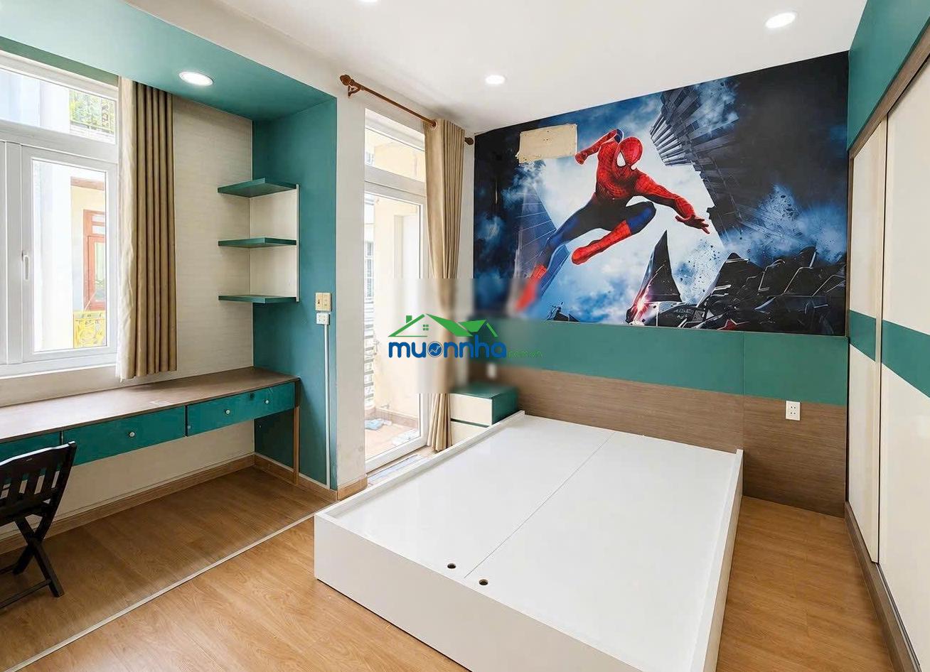 Nhà phố 4 tầng - hẻm 6m khu phân lô - đường số 21 quang trung, phường thông tây hội - 4