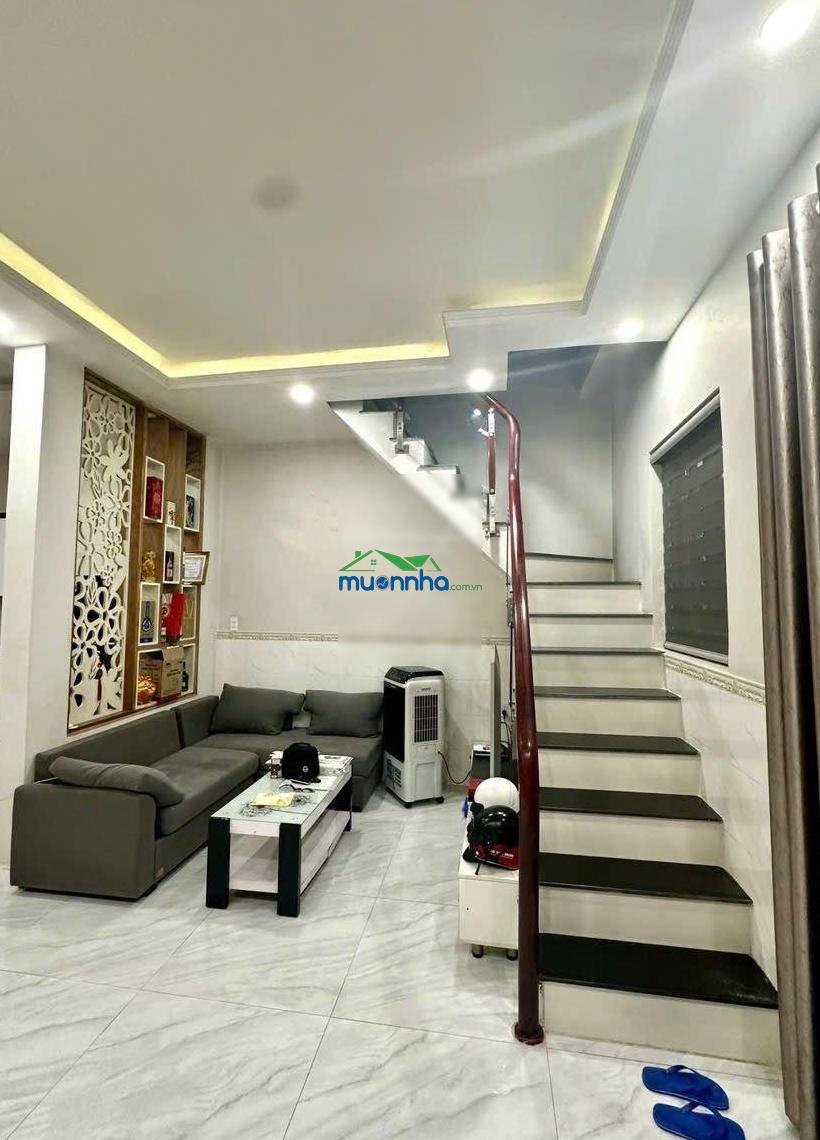 Hẻm 6m 713/25 an dương vương, 2 lầu