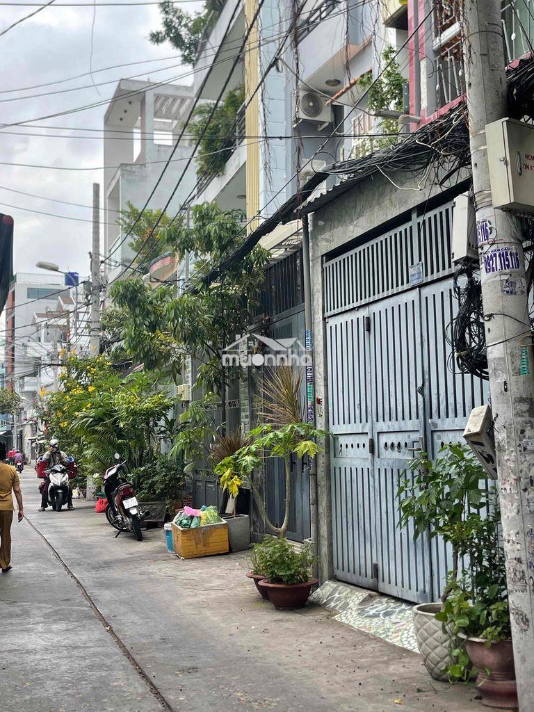 Nhà ngang 10 m đường rộng 6 m thông - 2