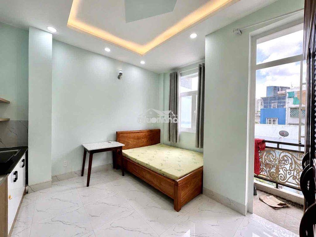 Studio balcony gần metro ba son, phố nhật phạm viết chánh, q1 - 4