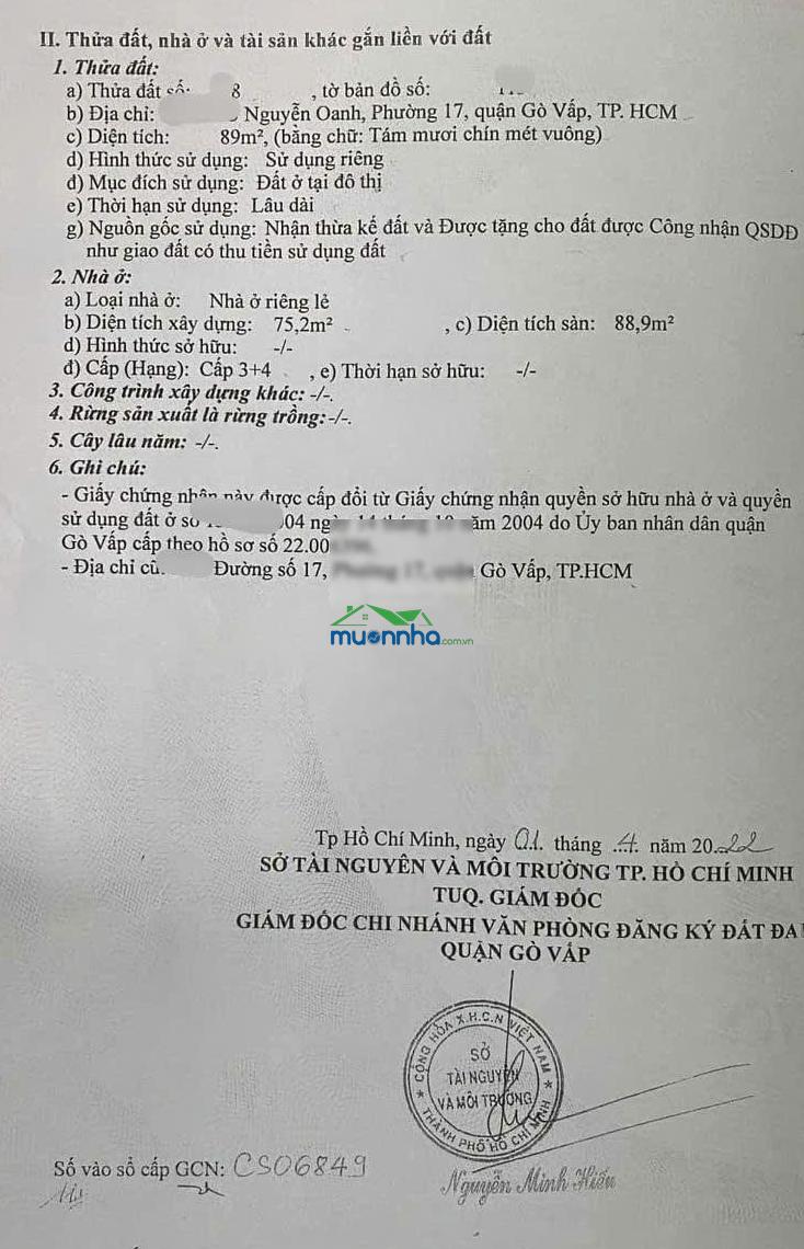 Khu chợ căn cứ, lam sơn, hẻm xe hơi 4,5m, 89m², còn 6 tỷ 99