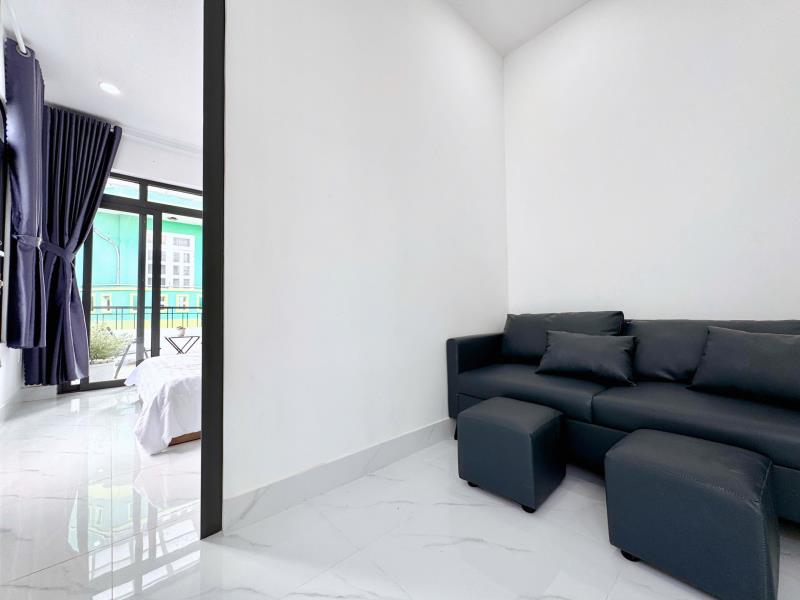 Cho thuê căn hộ 1 phòng ngủ lê văn duyệt – ban công riêng, nhiều ánh sáng tự nhiên, gần chợ bà chiểu & quận 1 - 3