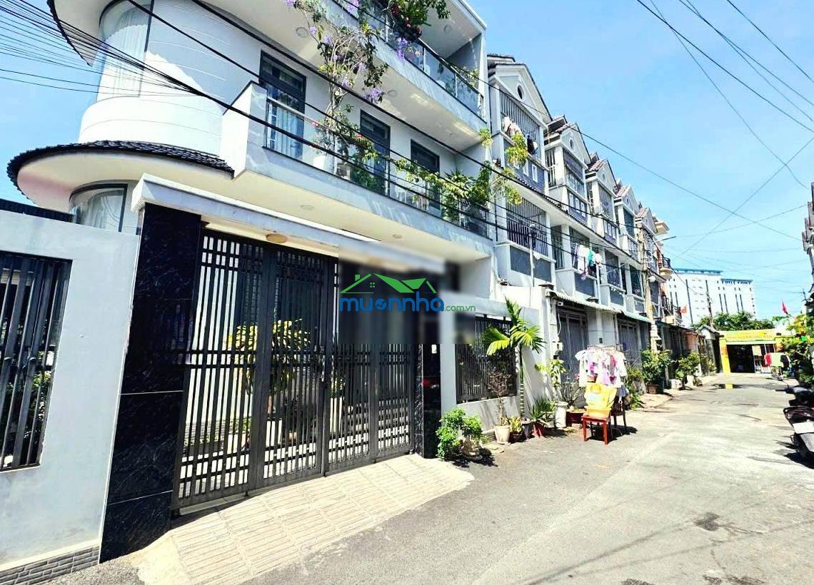 56m2. trệt, 2 lầu, sân thượng, 4 phòng ngủ, phòng thờ. hẻm xe hơi tân hòa 2, hiệp phú, quận 9.