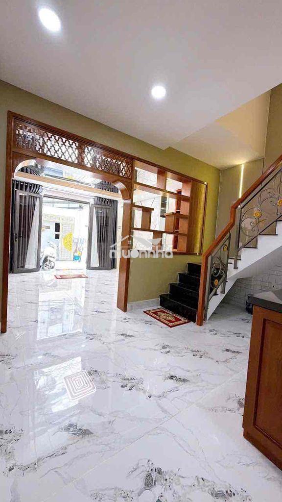 Nhà 4 tầng, 92m2, ngang 5m, hxh, ngay cầu kiều đàm quận 7, nhíc 12 tỷ - 2