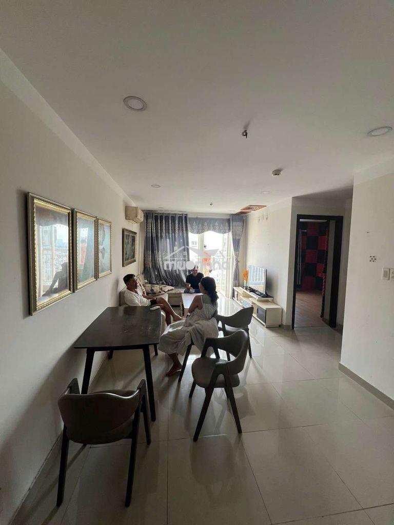 Cho thuê chung cư moscow lầu 3, căn góc. dt 75m2 có 2pn,2wc. full nt