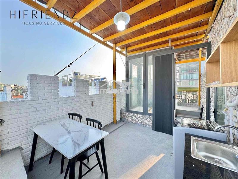 Căn hộ 60m2 2pn ban công, full tiện nghi | cách dhsg dhsp chỉ 5p