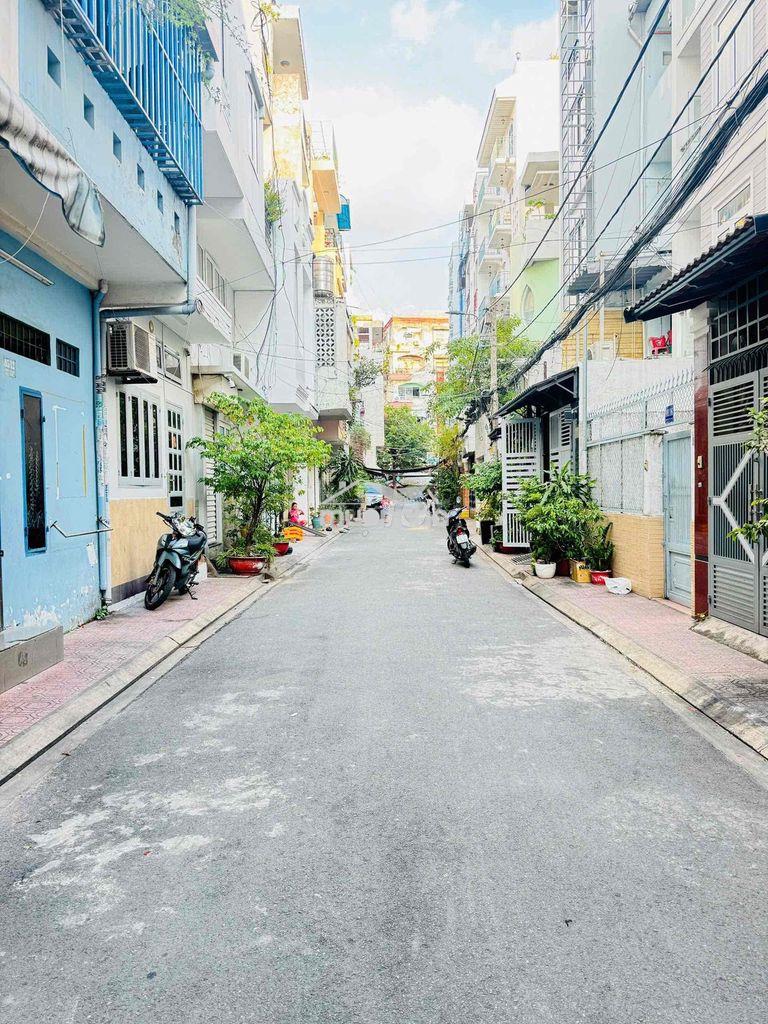 Hẻm xe tải trải nhựa - khu vip bắc hải quận 10-ngang 4m - 3