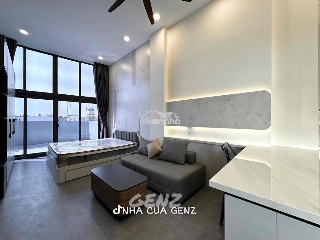 Căn hộ studio bancol gần công viên gia định tone hiện đại - sân bay 🕹️ - 3