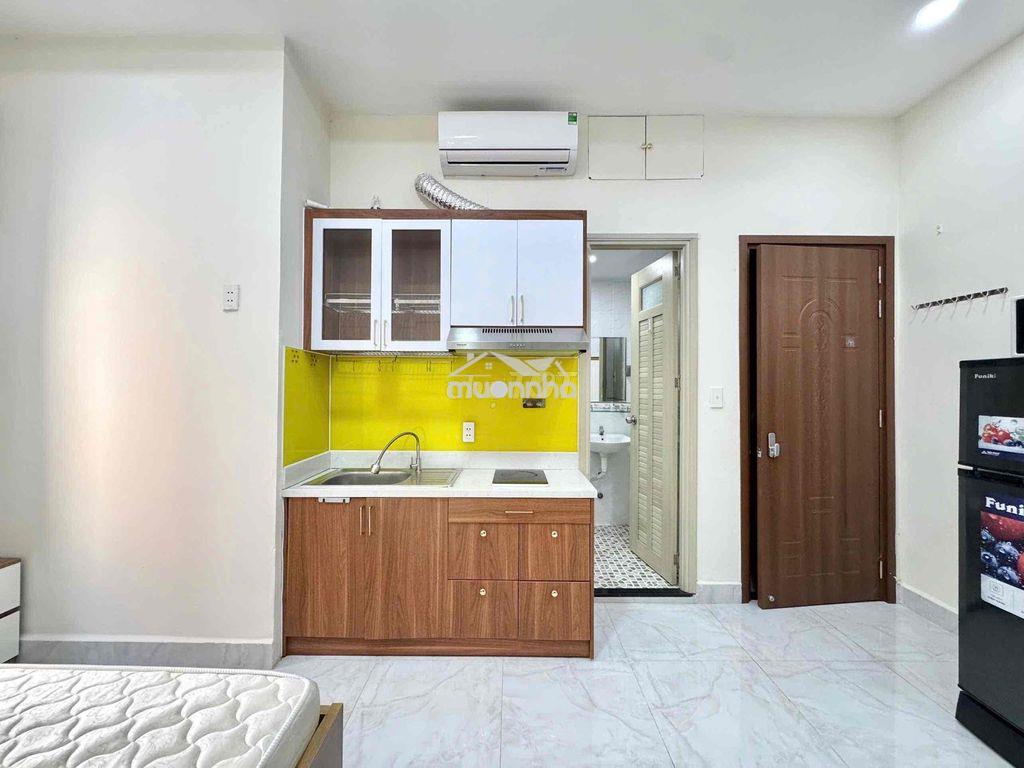 Cho thuê căn hộ cửa sổ chỉ tính điện full nội thất ngay đh hoa sen q10 - 4