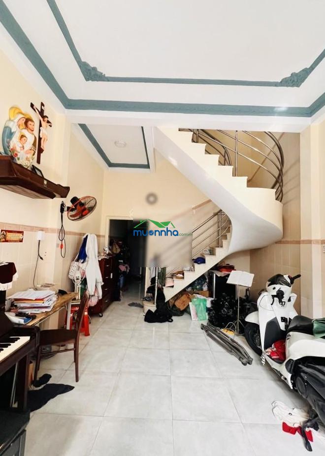 Nhà hẻm xe hơi tới cửa- 53m2- 4 phòng ngủ-ngang 4.2m- an ninh yên tĩnh - 4