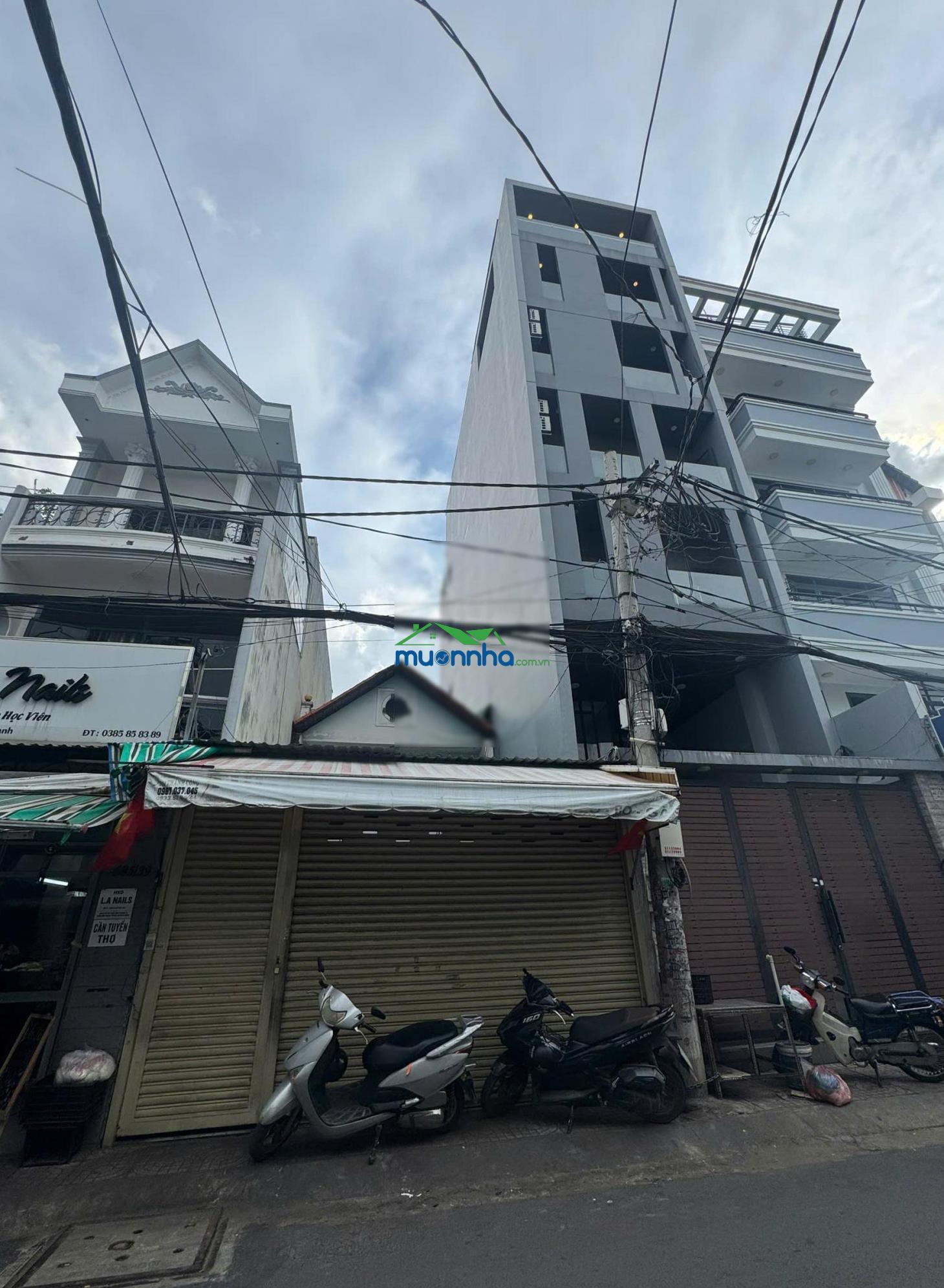 Bán nhà đường 16m ngay xô viết nghệ tĩnh kế đại học hutech (5x20m) xây mới hầm 7 tầng, chỉ 15 tỷ