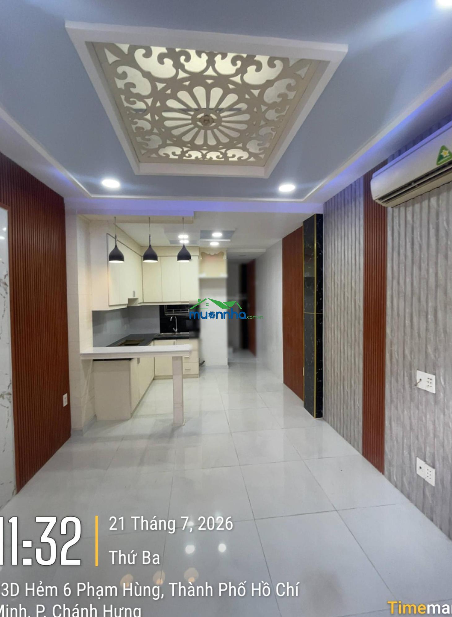 Hàng hiếm tại phạm hùng, 3,48 tỷ, 28m2, 2pn, 2wc, giá tốt bao đẹp, giáp aeon mall, bv tâm anh - 4