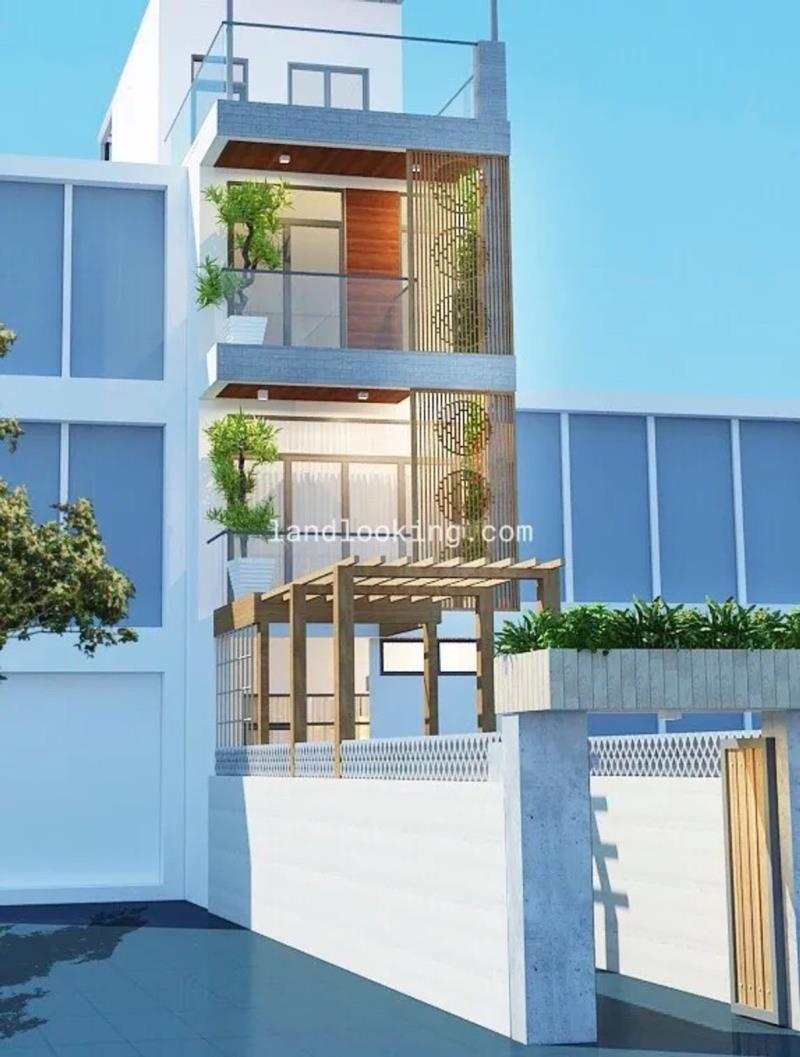 Nhà bán hồ văn huê sổ hồng riêng