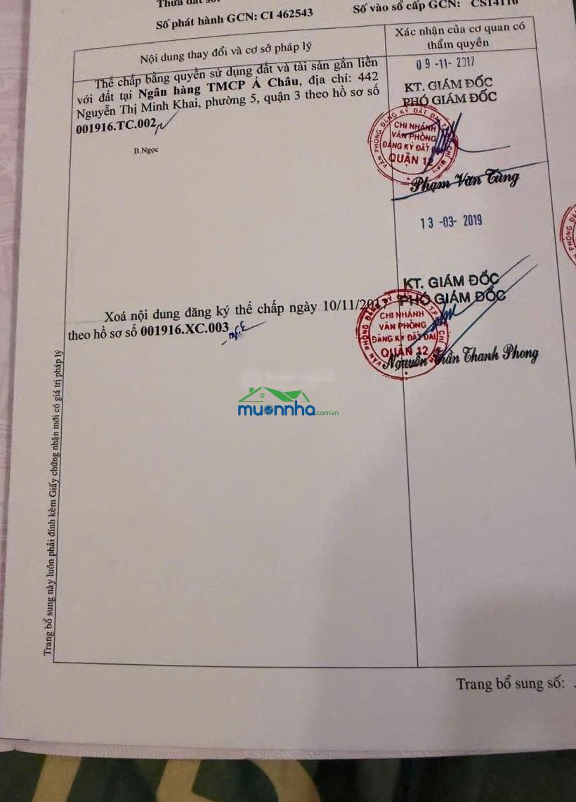 Chủ nhà cần bán nhà phố 1 trệt - 1 lầu (sổ chính chủ - ưng sang tên công chứng không tranh chấp) - 3