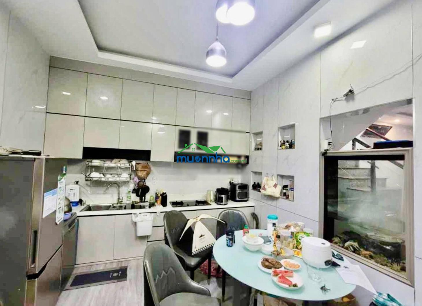 Bán nhà đẹp 2 tầng (4x16), hẻm nhựa 8m, xe hơi vào nhà, hậu giang quận 6 - 4