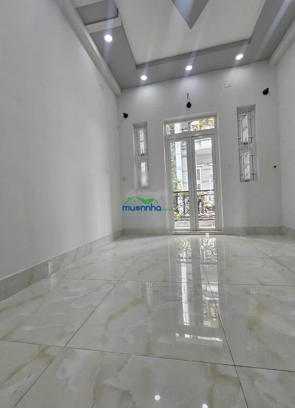 Nhà mới 3 lầu hẻm 5m ngay bình phú đường an dương vương