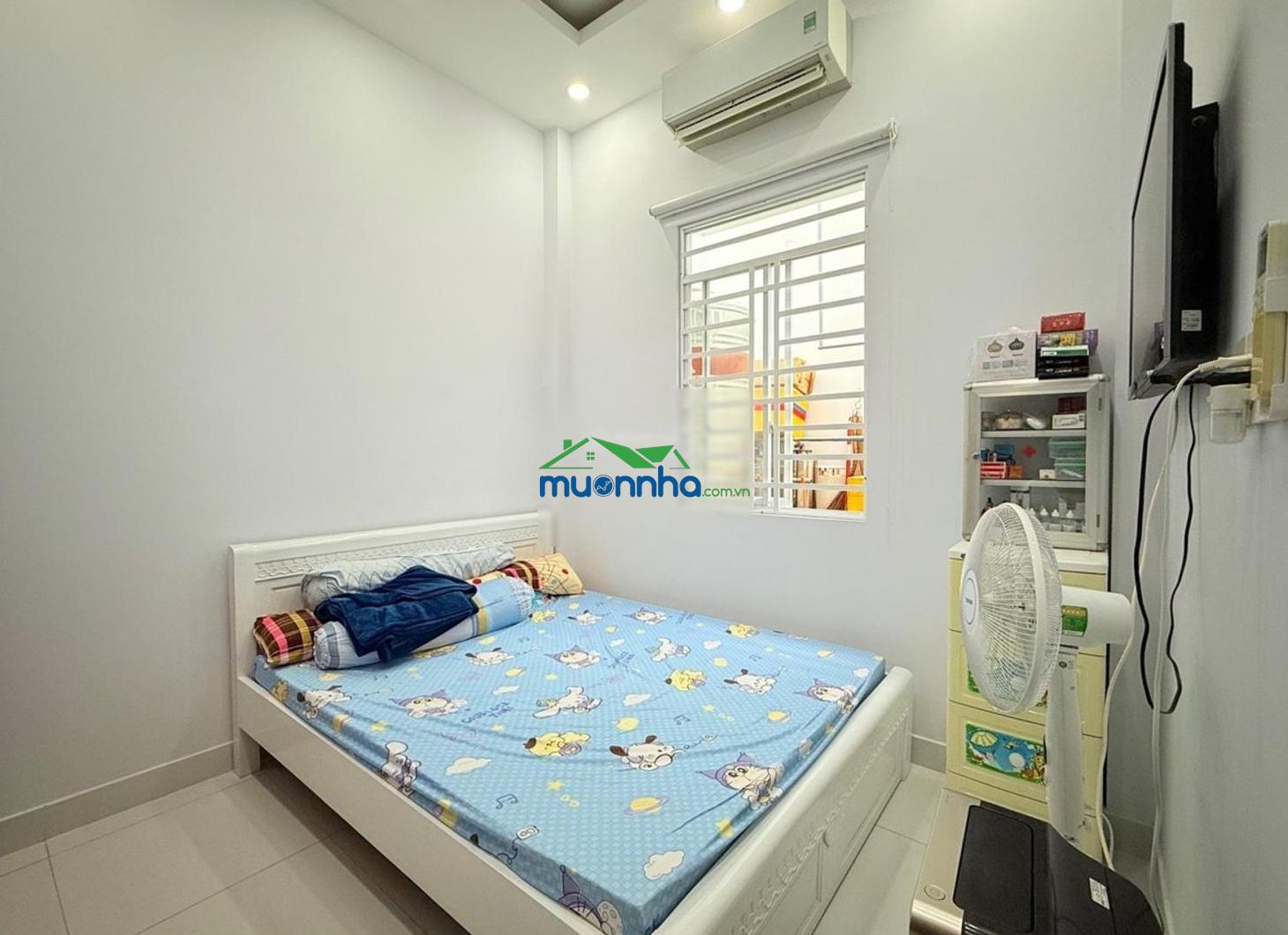 Bán nhà 4 tầng 6x13m hẻm ô tô ngay quang trung p.thông tây hội, gò vấp chỉ 8tỷ6 tl tốt chính chủ
