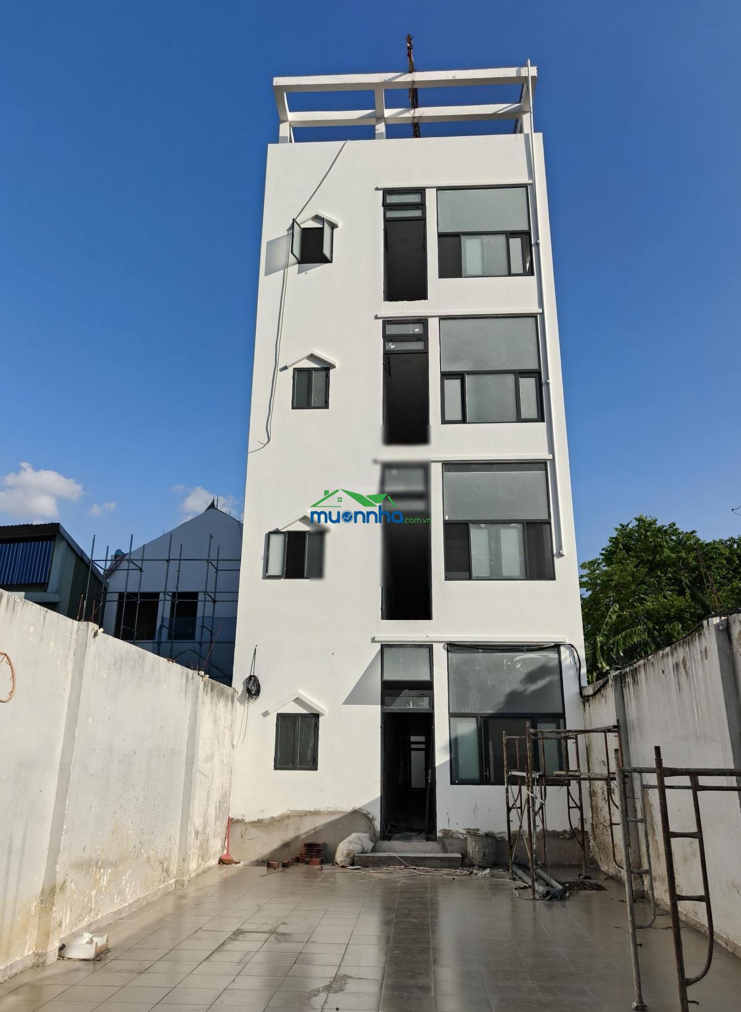 Bán tòa căn hộ 58 phòng đường 6m phường trung mỹ tây, quận 12, 445m2, 1 trệt 4 lầu, giá bán: 21 tỷ