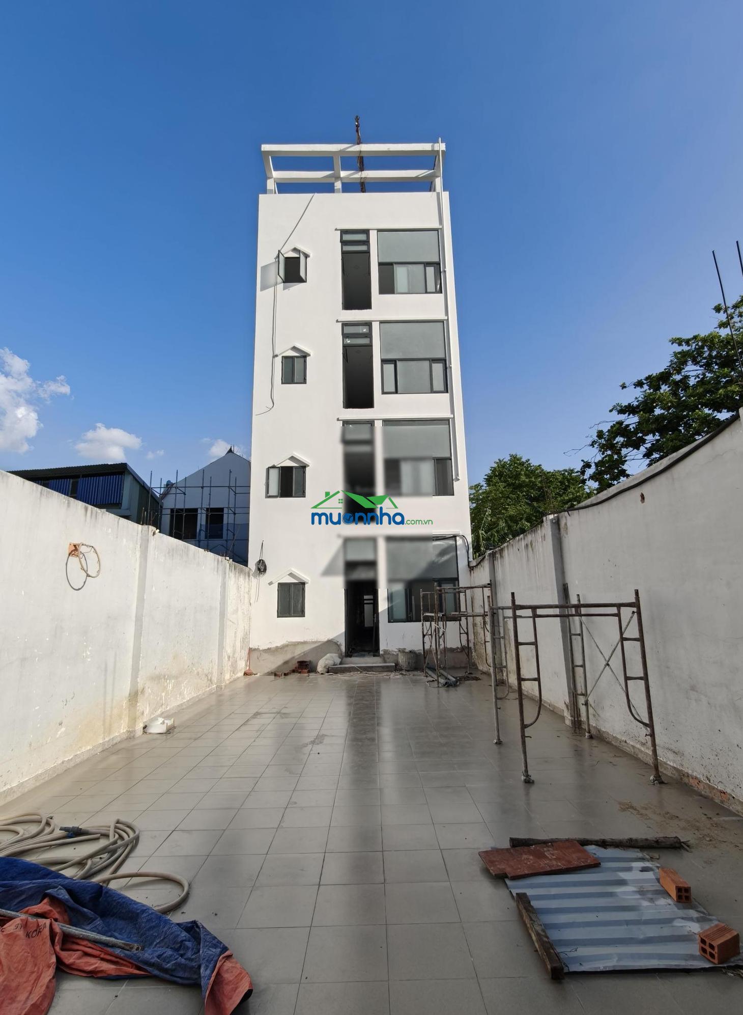 Bán tòa căn hộ 58 phòng đường 6m phường trung mỹ tây, quận 12, 445m2, 1 trệt 4 lầu, giá bán: 21 tỷ - 3