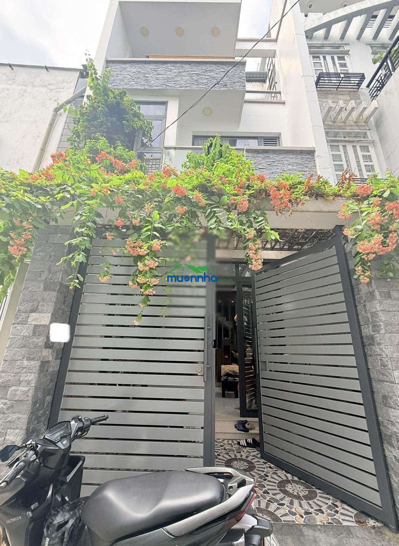 Nguyễn hữu tiến - p. tây thạnh - 5x13,5m - ngang 5m bề thế - nhà btct 3 tầng - 4pn - 2