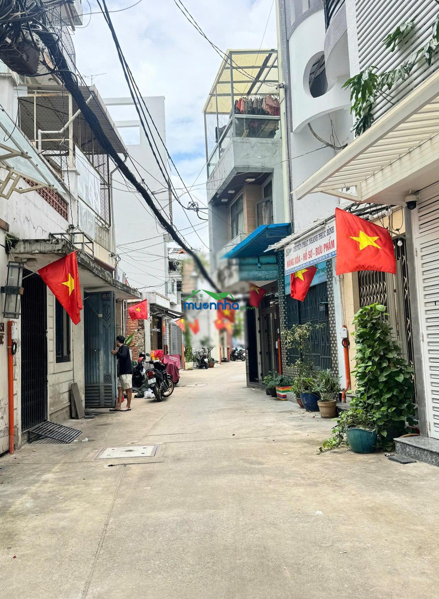 Chỉ 12,7 tỷ! ngang lớn 5m x 15m (~75m2) hẻm xe hơi hai bà trưng - 2