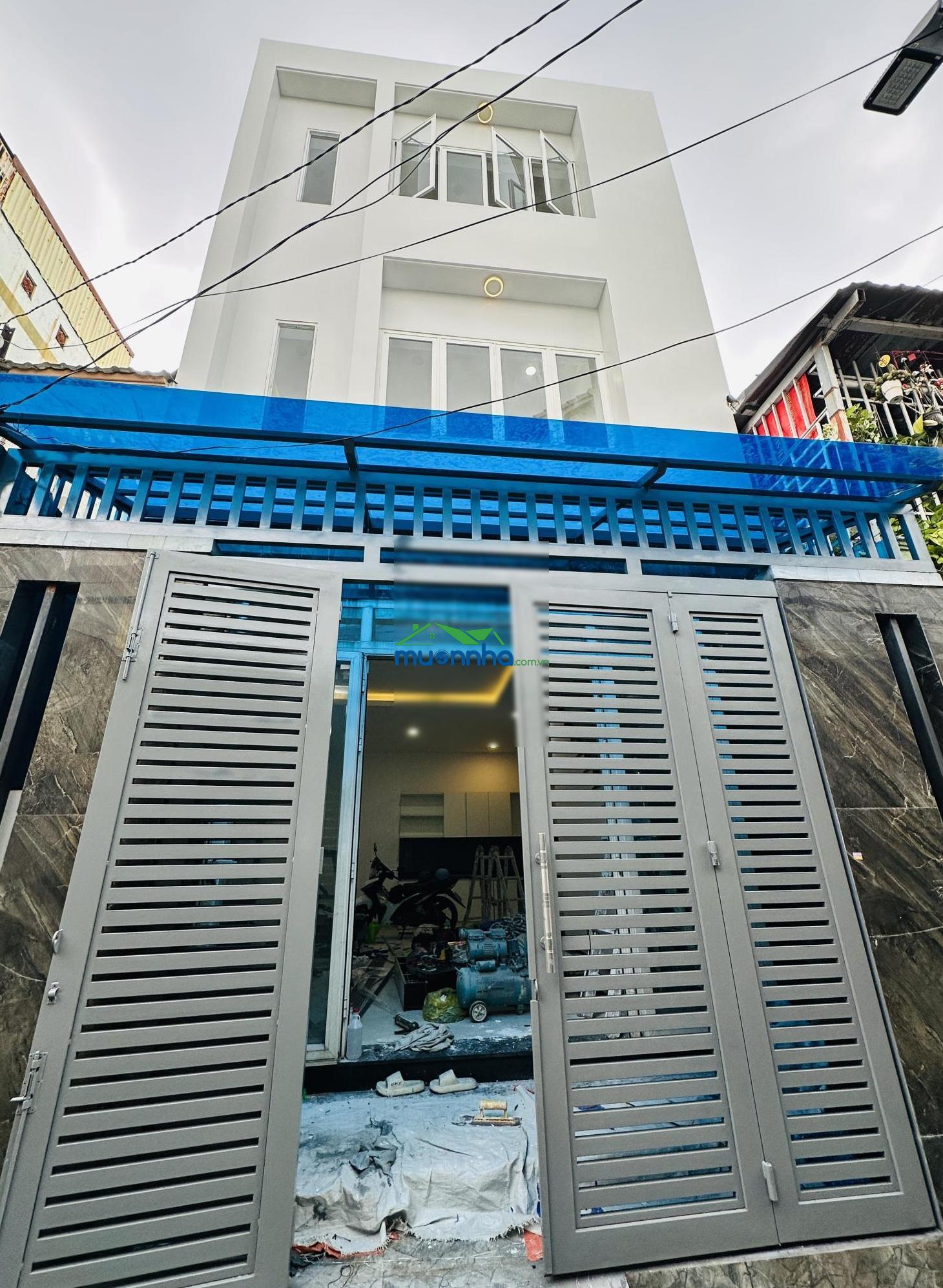 Hẻm trường chinh - nhà 3 tầng btct - ngang 5m - 5x9m - nhà xây mới đẹp lung linh - 3