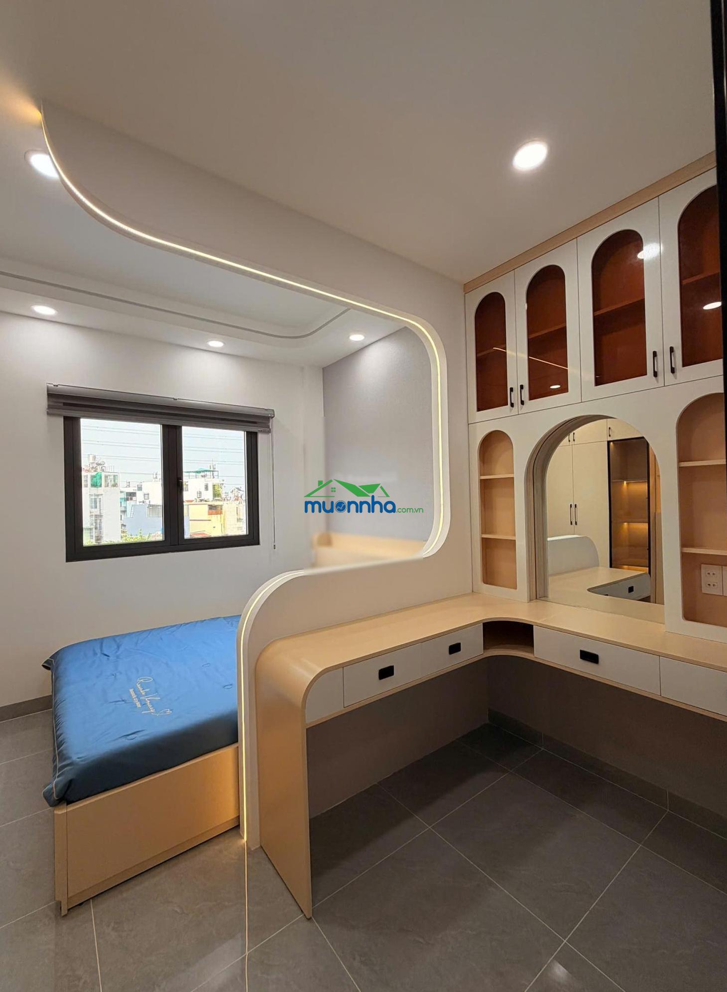 Bán nhà phố trung mỹ tây 4,2*13 đúc 1 lửng, 3 lầu 4pn, phòng thờ, phòng giặt, sân thượng - 2