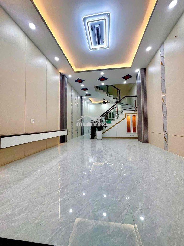 🛑Nhà hẻm ô tô 6m, dt đẹp (4.3 x 14m), xây mới 4 tầng - 4