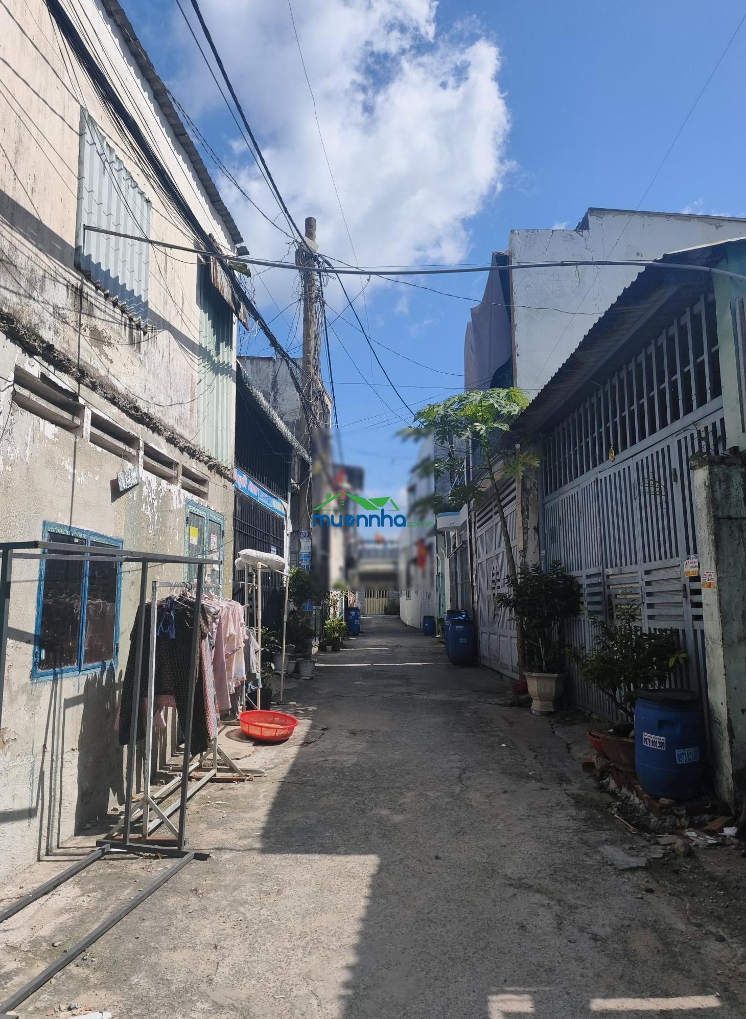 Nhà shr đông thạnh hẻm xe hơi gần trường nguyễn hữu tiến