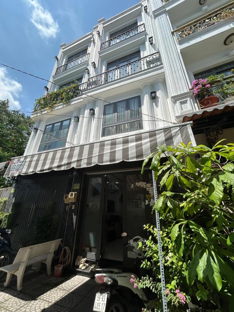 Bán nhà nguyễn văn đậu 4 tầng sổ hồng riêng