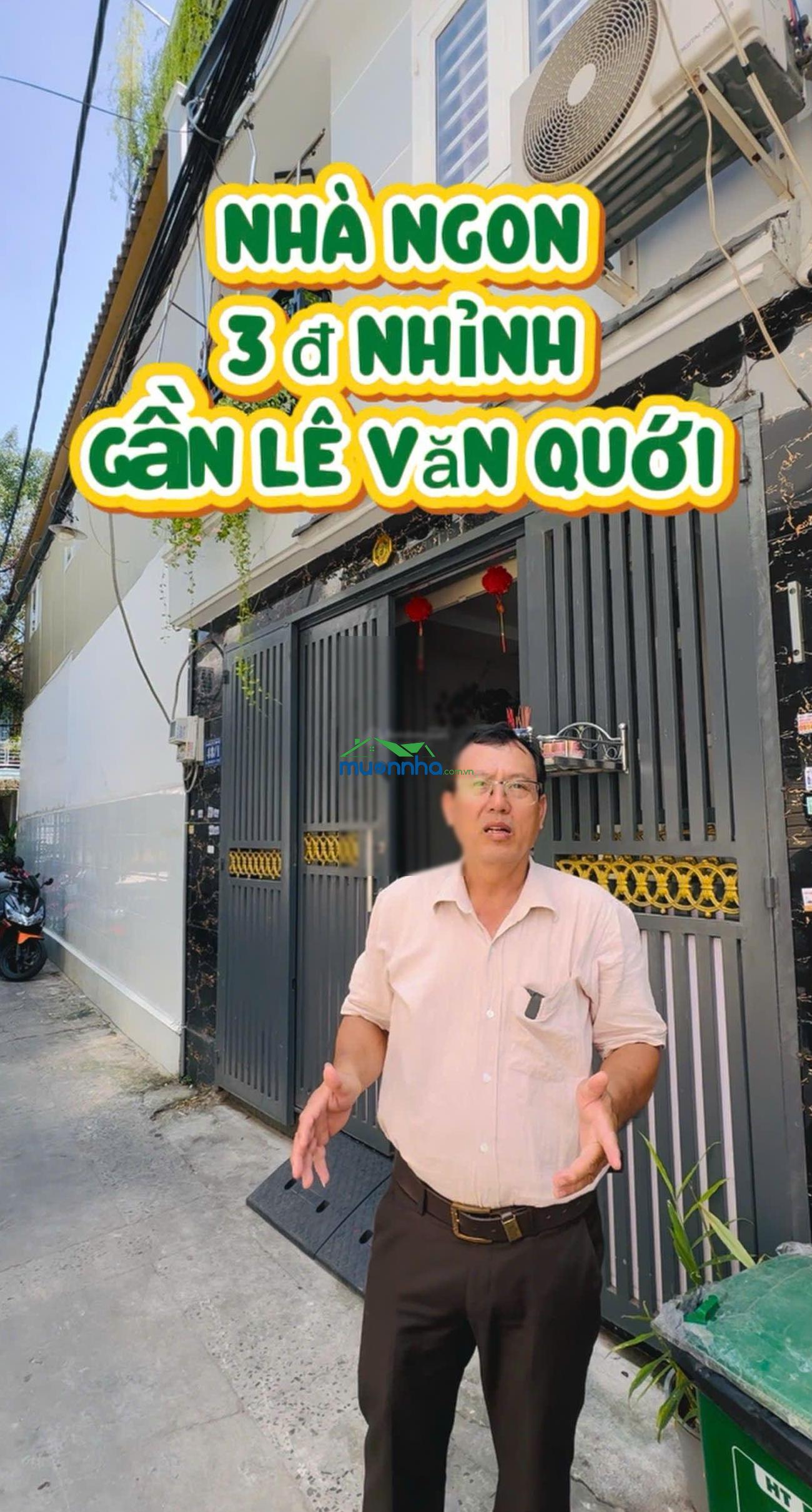 Bán nhà riêng tại liên khu 8-9, 3,8 tỷ, 36 m2, 2pn, 2wc hẻm xe hơi nhà 1 lầu 1 trệt sổ hồng riêng