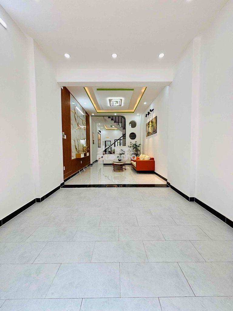Bán gấp nhà mới 4x23m 1 trệt 2 lầu st 4pn 4wc full nội thất cao cấp - 2