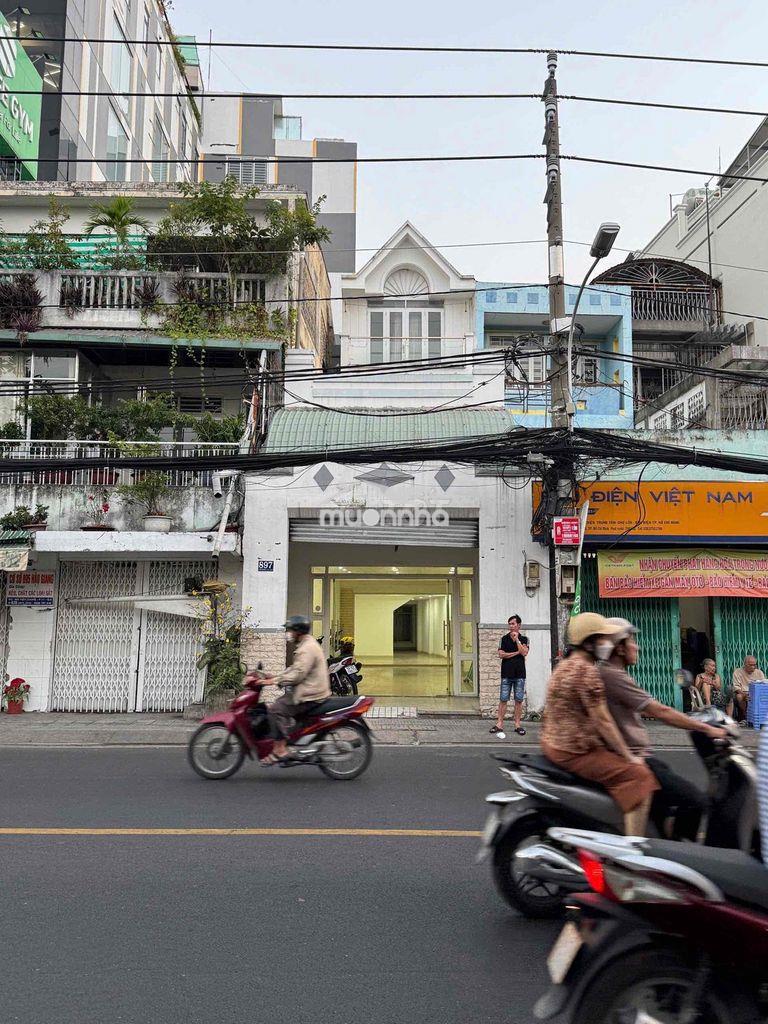 Cho thuê nhà đường hậu giang 120m2 , mặt tiền kinh doanh vip - 2