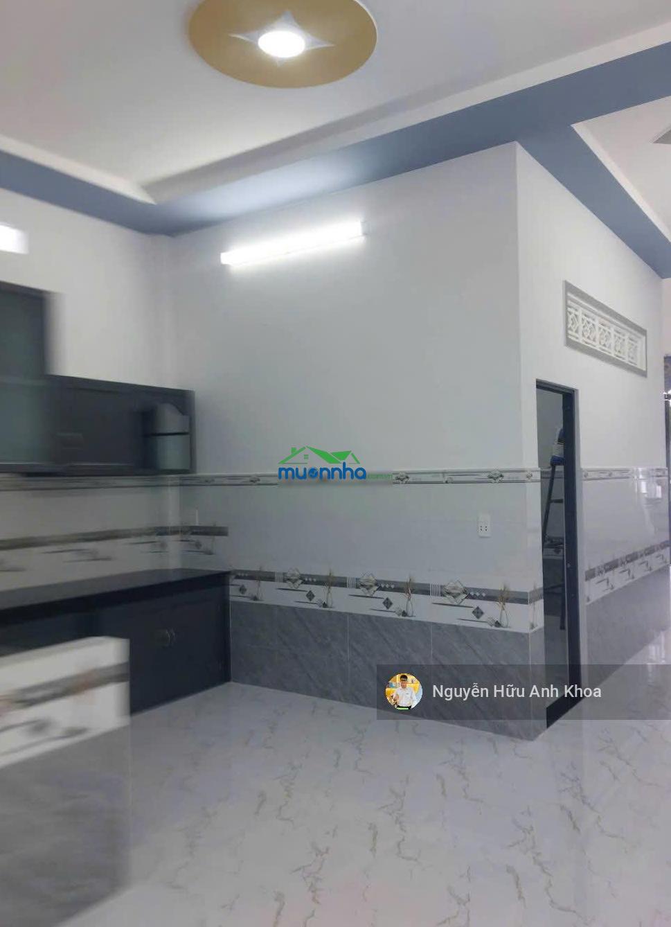 Bán nhà riêng 100m2 chính chủ tại trần văn chẩm. nhà mới xây, 2pn 2wc. shr, giá 1 tỷ 3 - 2