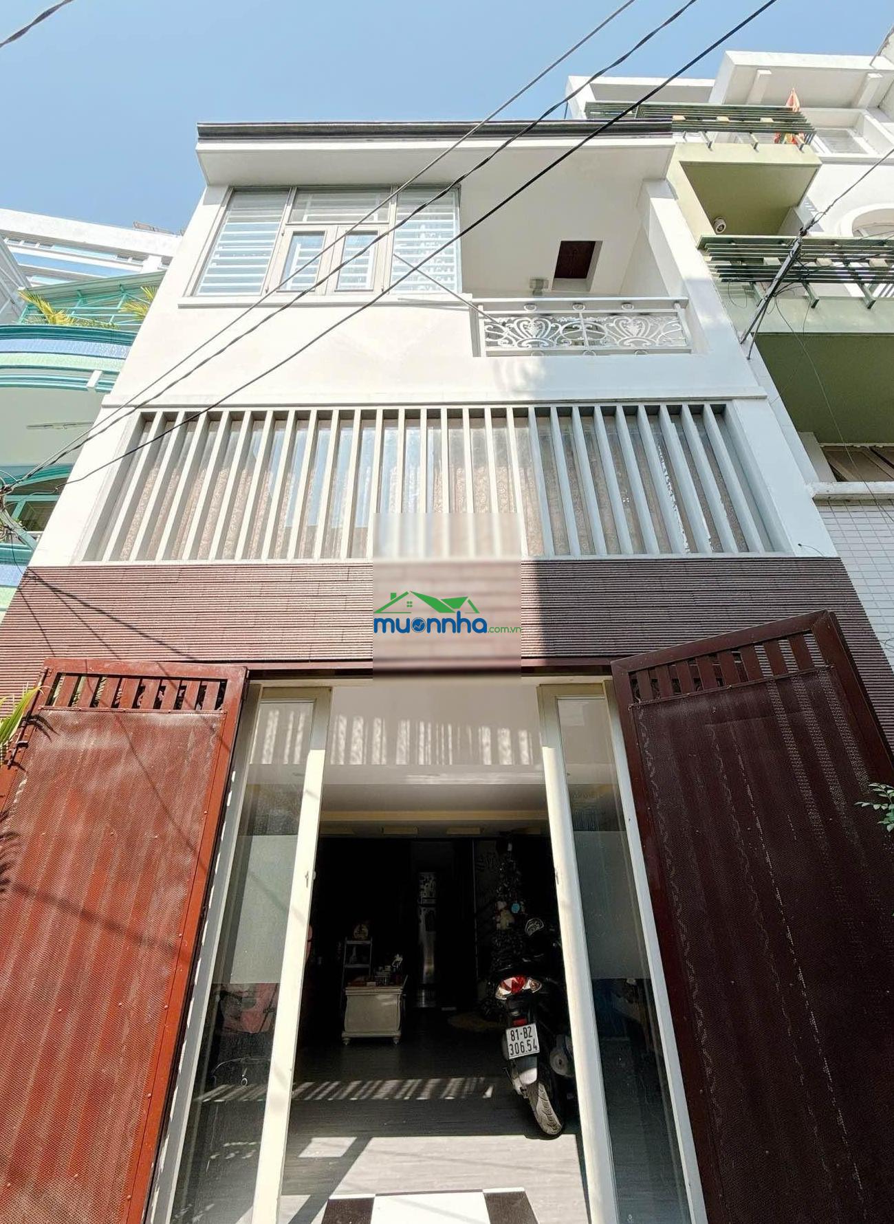 Bán nhà quận 7, 3 tầng, p. tân hưng, đường 4m, cách 30m ra mặt tiền, 38m2, ngang 5m, giá: 6,2 tỷ - 3