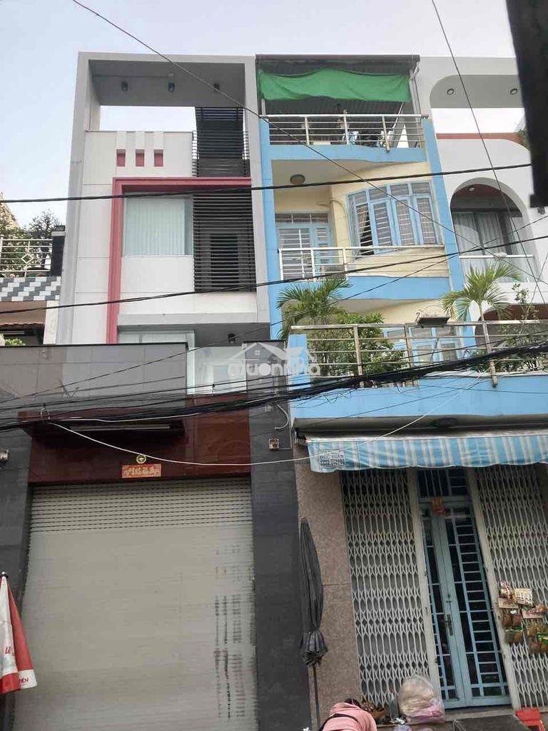 Cho thuê nhà mtkd chợ phú lâm [4m x 20m] 3 lầu[ 4pn - 4wc]