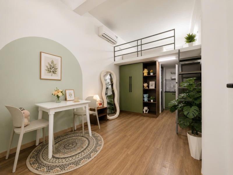 Cho thuê căn hộ duplex full nội thất decor siêu xinh mới 100% gần ute, hutech, uef- võ oanh, bình thạnh - 4