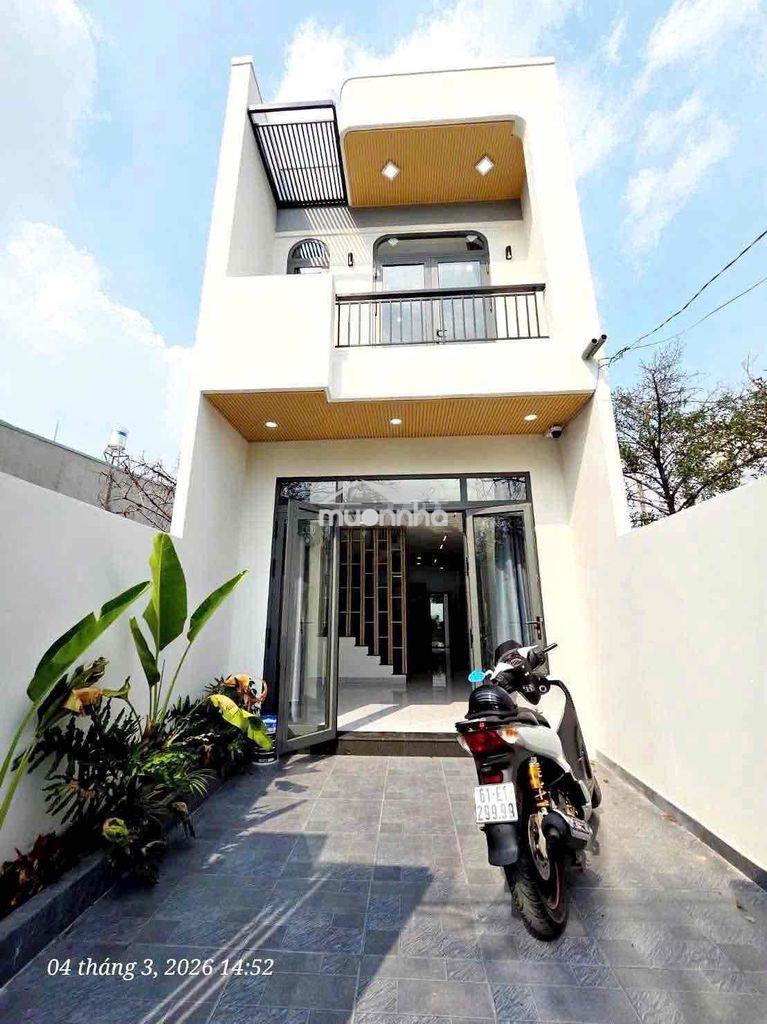 Bán gấp nhà 1 lầu 1 trệt 3 phòng ngủ full nội thất bình nhâm 3,9 tỷ