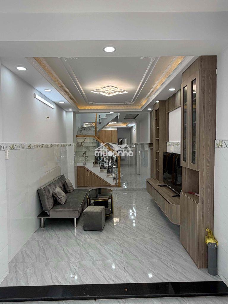 Cho thuê nhà hxh 116 đường số 17 tân thuận tây q7 tphcm 3x14m nhà mới - 2