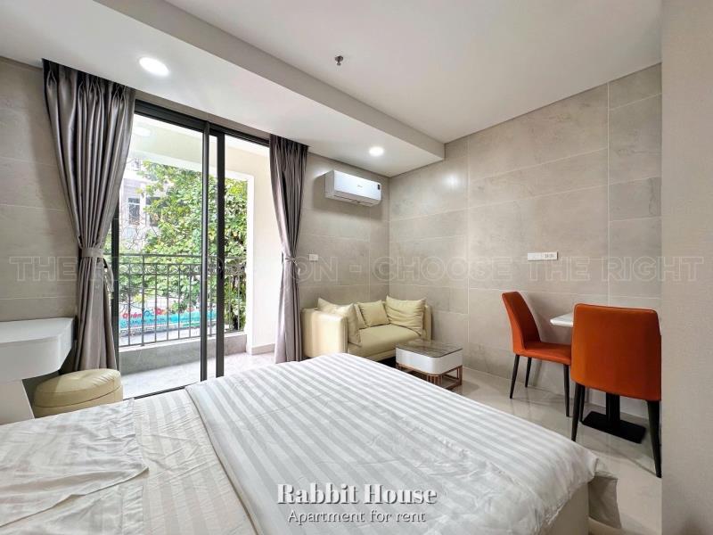 Căn hộ 1 phòng ngủ ban công máy giặt riêng dạng chung cư mini gần nguyễn gia trí, điện biên phủ, ngã tư hàng xanh, đại học văn lang, hồng bàng , uef - 3