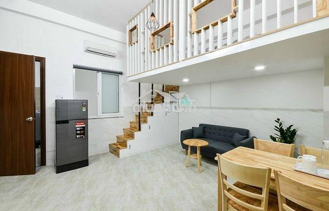 Phòng trọ có gác rộng gần ngã 4 bảy hiền ở được 4 người