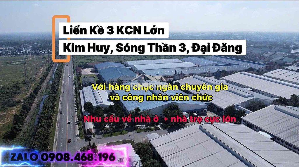 Bán đất sát kcn sóng thần 3 - 5x63m sổ sẵn thổ cư - giá 1tyxx - 4