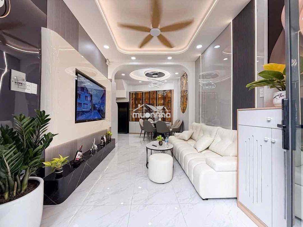 3 tầng sân thượng - dt: 45m2 - nguyễn trung trực - nở hậu - chỉ: 6.8tl - 3