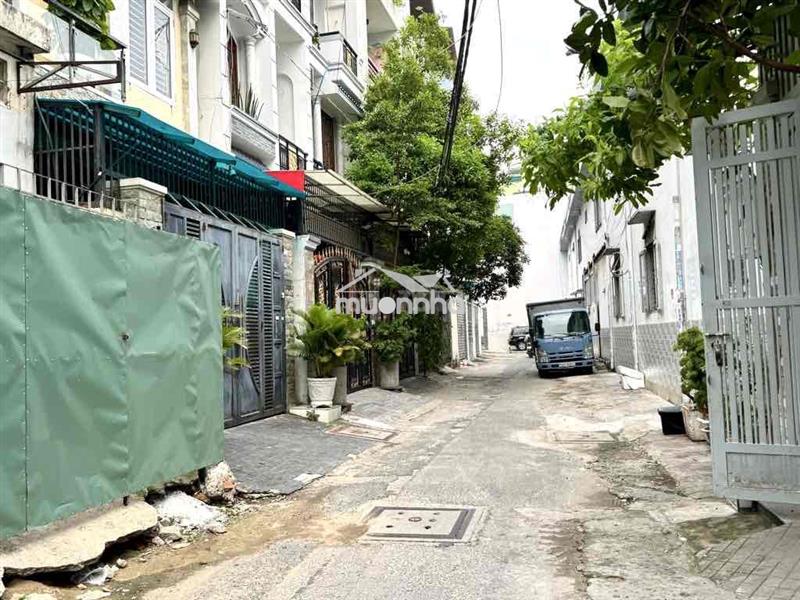 Hẻm xe tải độc lập, 4.4x16m, 1 trệt 1 lửng 1 lầu