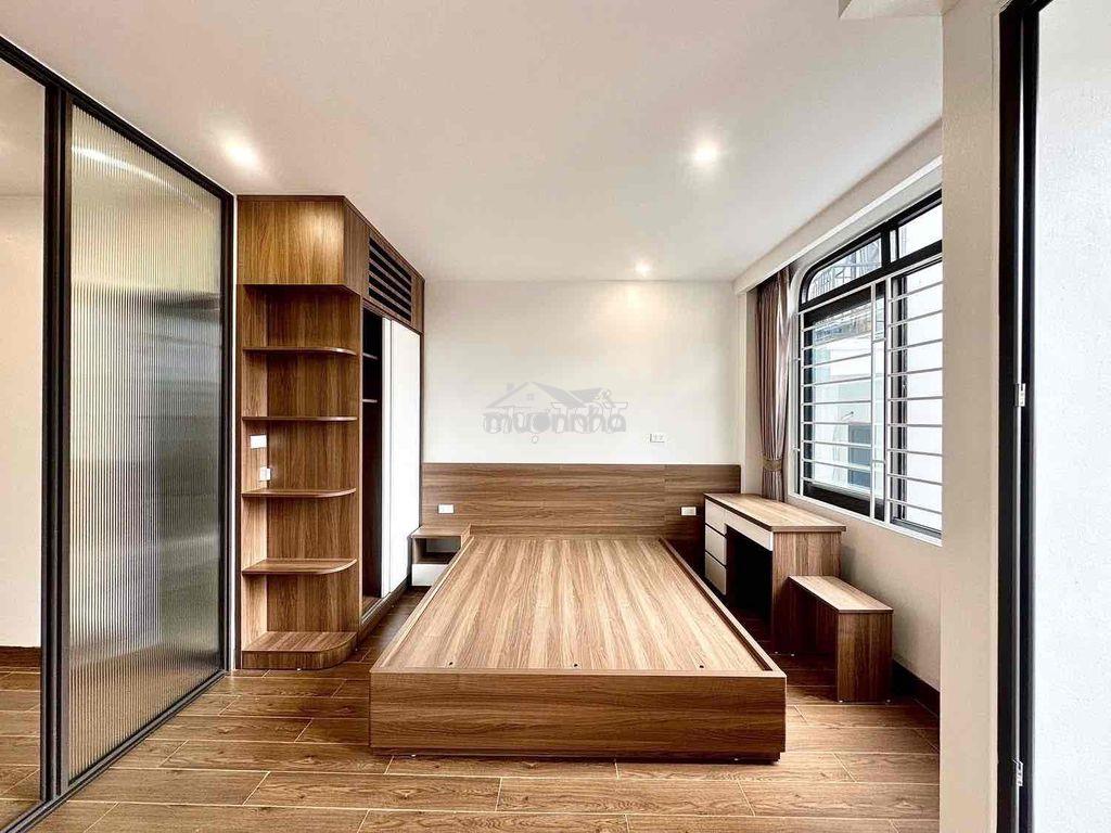 Căn hộ dịch vụ 1 phòng ngủ tách bếp ban công ngay công viên làng hoa - 3