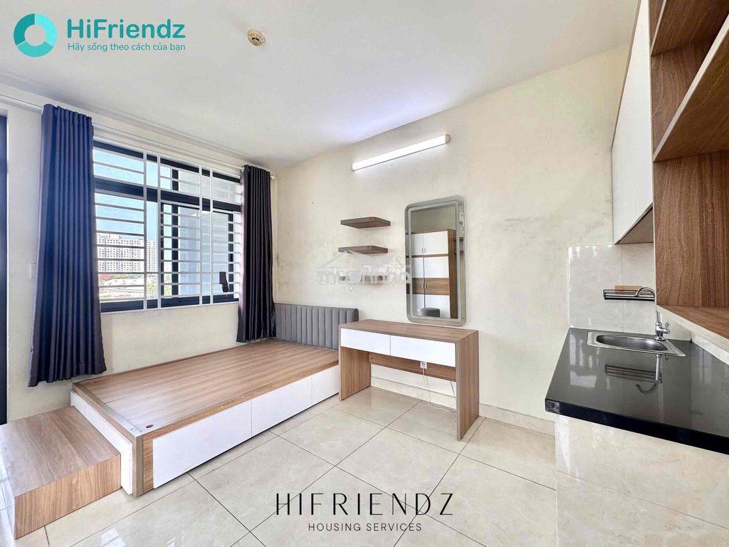 Studio ban công đẹp kengg gần đh văn hiến, ueh , sát bên bến xe q8 - 3