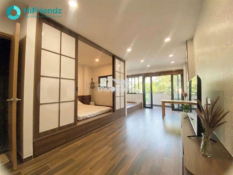 Studio bancol vibe nhật bản thêm nội thất nằm ngay công viên làng hoa